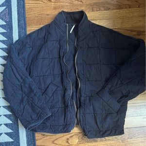 Free people oversized bomber jacket